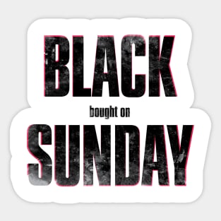 BLACK SUNDAY Sticker